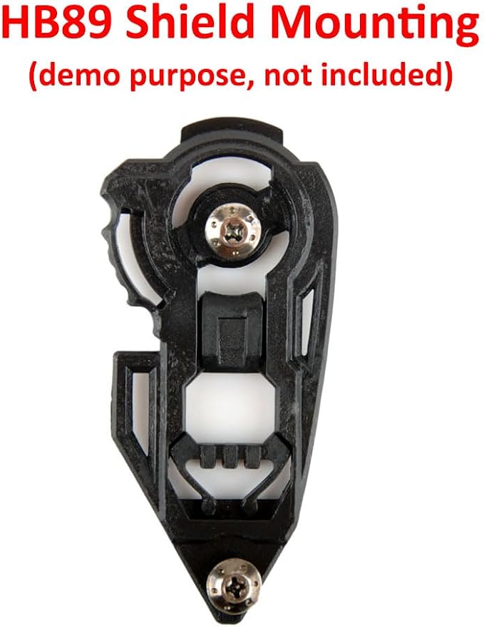1Storm Motorcycle Modular Flip up Dual Visor Full Face Helmet Shield Tinted: HB89 Model Only