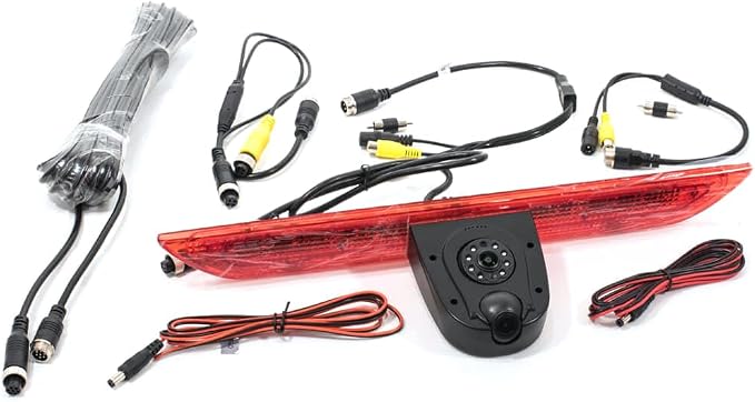 Brake Light Backup Double Lens Camera Compatible for Ford Transit Vans 2014-2018