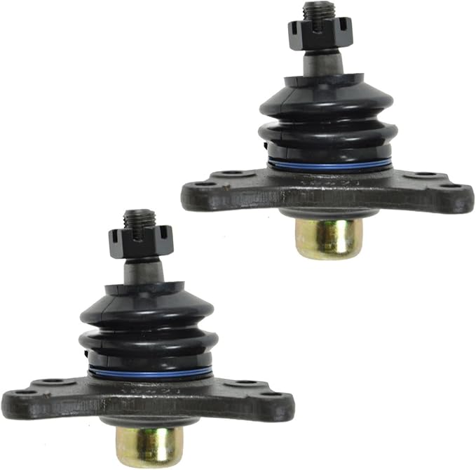 TRQ Front Upper Ball Joint Set Driver and Passenger Side Compatible with 1984-1995 Toyota Pickup 1993-1998 Toyota T100