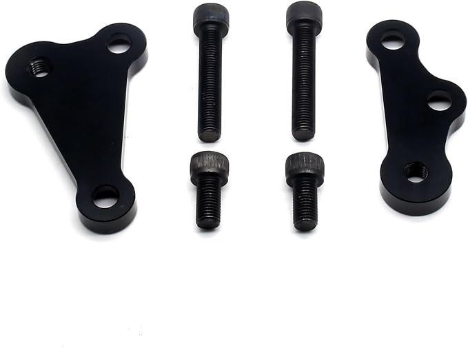 MZS Motorcycle Frame Sliders Compatible with YZF R3 YZF-R3 2015 2016 2017 2018, Racing Falling Crash Protector Guards No Cut Kits Black