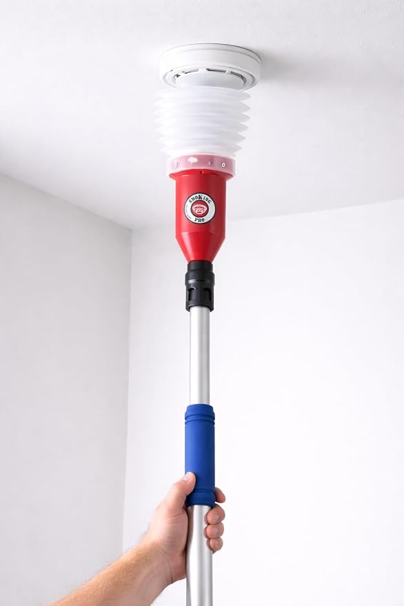 New & Improved Smoking PRO - Smoke Detector/Fire Alarm Tester