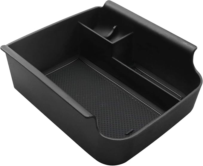 CDEFG 2Pcs for 2026 VW Golf Center Console Organizer for 2020-2025 2026 Volkswagen Golf R GTI Accessories Middle Console Organizer Armrest Storage Box