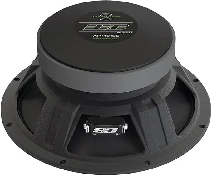Deaf Bonce Apocalypse Black 8" 170W RMS 4-Ohm Midrange Speakers Pair/AP-M81SE