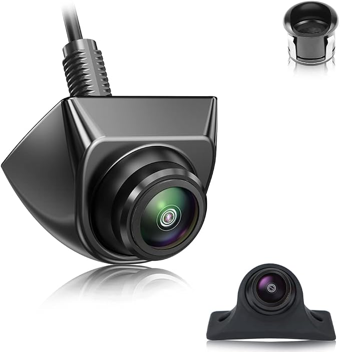 GreenYi AHD 1080P Reverse Rear Cam Backup/Front/Side View Camera + Hidden/Flush Mount Holder Shell