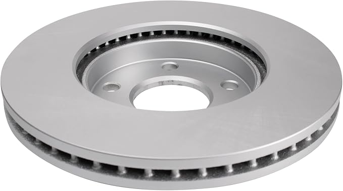 TRQ Front Brake Rotor Set G Coated Vented Compatible with 2006-2011 Chevrolet HHR
