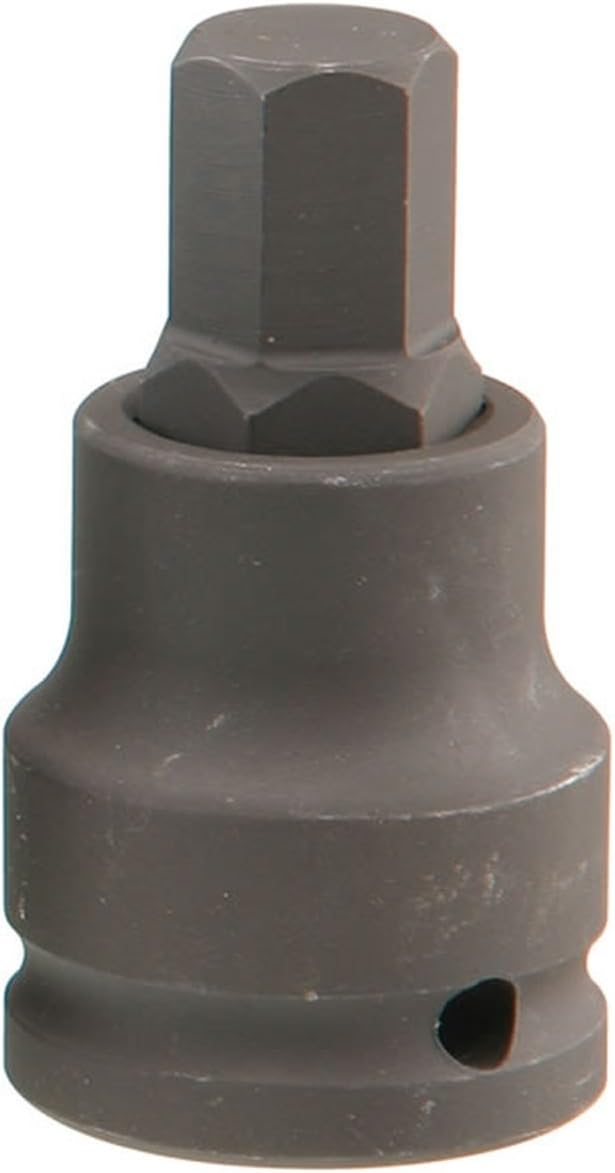 Genius Tools 1" Dr. 32mm Hex Bit Socket, 95mmL (CR-Mo) - 827+2932