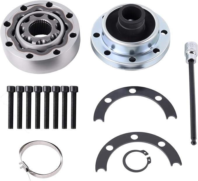 1744014 CV Joint Kit Compatible with Jeep 2007-2018 Wrangler 2-door and 4-door, JK Wrangler (2-door), JKU Wrangler Unlimited (4-door)