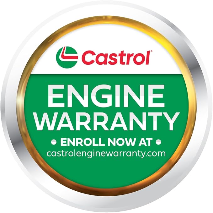 Castrol EDGE High Mileage 5W-30 Advanced Full Synthetic Motor Oil, 6 Quarts EcoPack