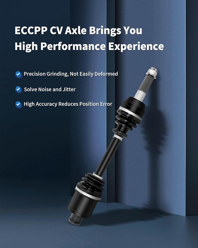 ECCPP CV Axle Drive Shaft Assembly fit 2006-2014 for Polaris Sportsman 450/500/700/800 Rear Left Right 2 PCS 1332421 1332511 1332654