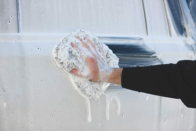 P&S Professional Detail Products Pearl Auto Shampoo – High-Foaming, pH-Balanced Car Wash Soap, Biodegradable, Safe for All Finishes, Lemon Scent, Foam Cannon & Bucket Wash - 1 Quart
