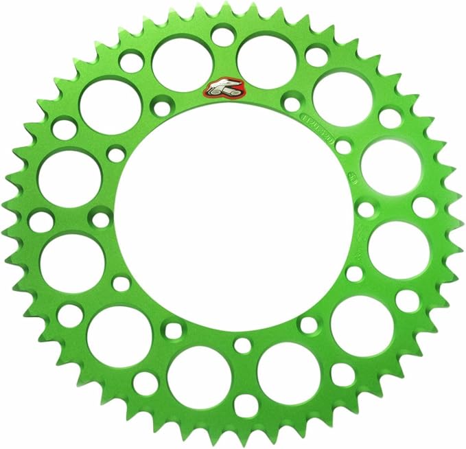 Renthal 191U-420-52GEGN Rear Sprockets - Green / 52T