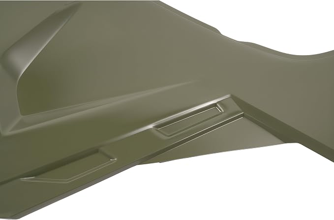 ALMULOO Left Side Cover Compatible with 2014-2024 Polaris Sportsman 570 450 EFI H.O. ETX Models Plastic Green Replacement for 5450521-498