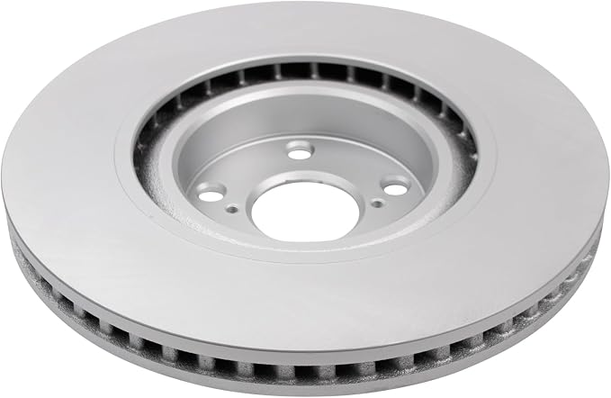 TRQ Front Brake Rotor Set G Coated Vented Compatible with 2011-2020 Lexus GS350 GS450h GS460 IS200t IS300 IS350 RC200t RC300 RC350 GS300