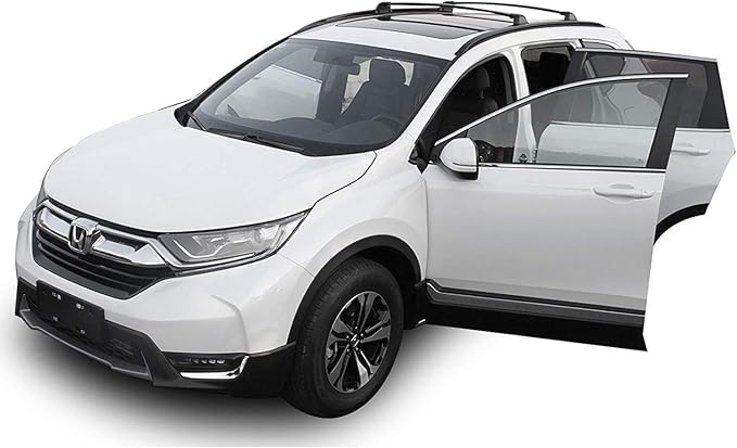Roof Rack Cross Bars & Side Rail Kit for Honda CRV CR-V 2017-2022 – Durable Aluminum Alloy, Complete Set with 2 Cross Bars + 2 Side Rails, Secure Transport for Kayaks, Bikes, Cargo Carriers & Luggage