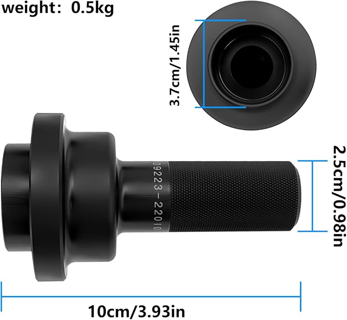 ZKTOOL Professional 09223-22010 Crankshaft Front Oil Seal Installer Tool Kit for Toyota Lexus.