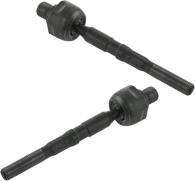 TRQ Front Inner Tie Rod Set 2 Piece Compatible with 2003-2009 Kia Sorento