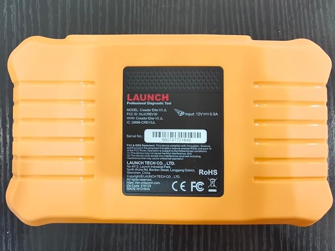 LAUNCH Creader Elite V3.0 for Land Rover Jaguar OBD2 Scanner, 2026 Bi-Directional Full Systems Diagnostic Scan Tool, CAN-FD & DOIP, All Services, Active Test, Height Calibration, Lifetime Free Update