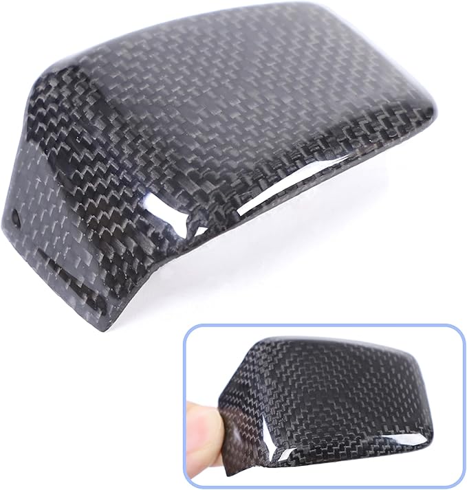Carbon Fiber Central Steering Wheel Trim Strip Compatible with Alfa Romeo Giulia Stelvio Tonale 2020 2021 Steering Wheel Bottom Decoration Panel Cover Auto Accessories (Honeycomb Pattern)