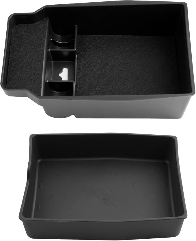 CDEFG 2Pcs for 2026 Mazda CX5 Center Console Organizer & Bottom Tray | for 2026 Mazda CX-5 (S/Select/Preferred/Premium/Premium Plus) Accessories Middle Console & Under Armrest Storage Tray