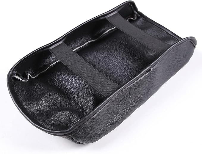 TINKI Center Console Armrest Cover Kit, Console Armrest Cushion Automotive Customized Console Armrest Cushion, Fit for Mercedes Benz G Class 2013-2018 Accessory Organizer Protector (Plaid - Black)