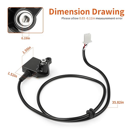 Speed Sensor Speedometer Switch for Honda Shadow 750 VT750CD VT750DC 2001-2007 37700-MBA-611