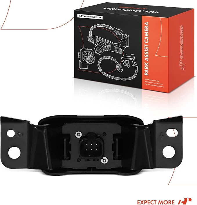 A-Premium Front View Backup Camera Compatible with Toyota | Parking Camera for 2019 2020 2021 2022 RAV4
