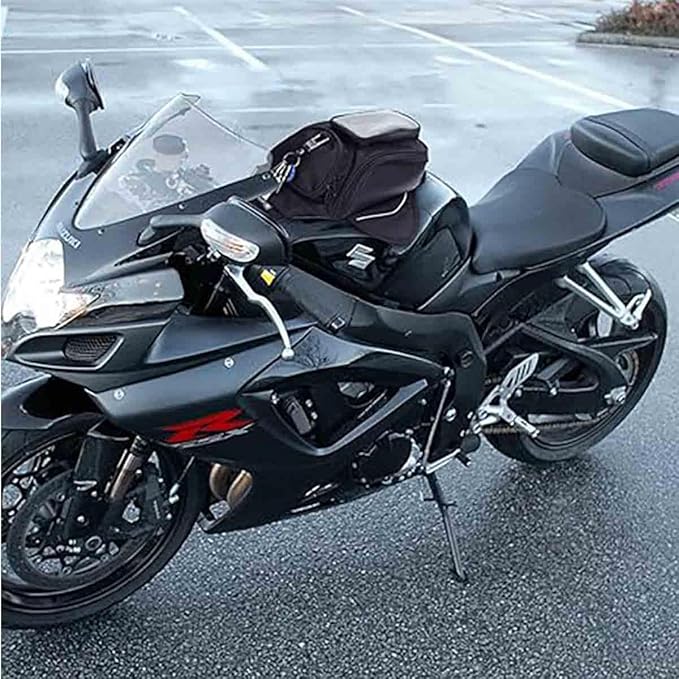 Tank Bag Motorcycle Magnet for Yamaha WR250F 2001 2002 2003 2004 2005 2006 2007 2008 2009 2010 2011 2012,Oxford Motorcycle Bag with Touchscreen Mobile Phone Pocket