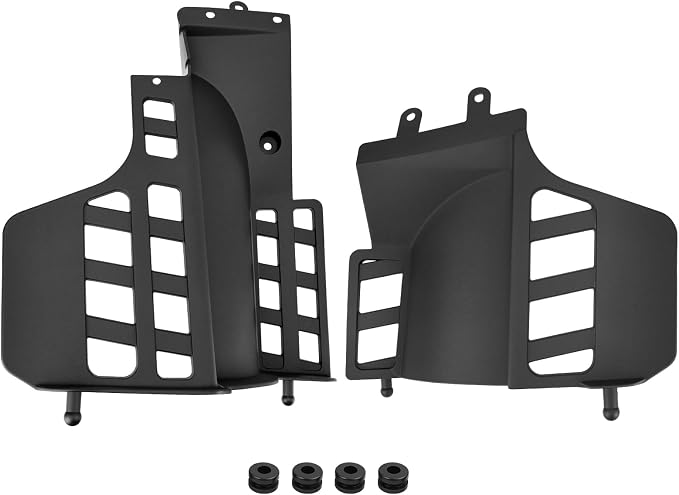 Left & Right Heel Guard Bar Flap Plastic for Yamaha Blaster 200 YFS200 1990-2006 3JM-21621-00-00 3JM-21691-00-00
