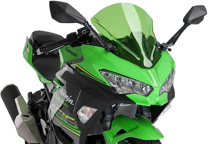 Puig Racing Screen Kawasaki Ninja 400 18' C/Green