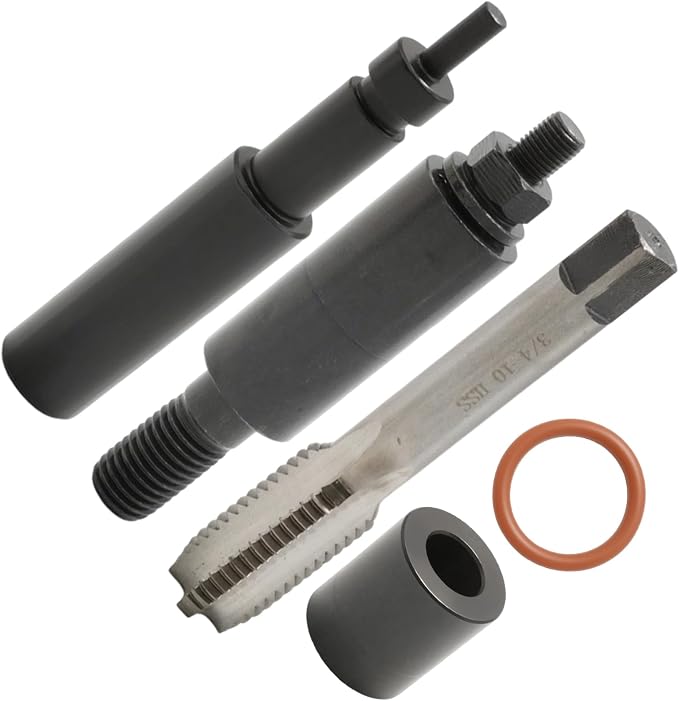 Saihisday Fuel Injector Sleeve Cup Remove&Installation Tool Kit | Replacement for Ford All 2003 - 2010 6.0L and 6.4L Powerstroke Engines, include F Series 250, 350, 450, 550 and more