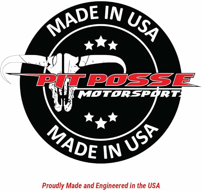 Pit Posse Dual Double Helmet Rack and Goggle Rack 6 Mount Hanger Organizer Holder - Made in USA - Motorcycle MX Offroad Dirt Cabinet Shop Garage Enclosed Race Car Trailer Storage Accessory (Black)
