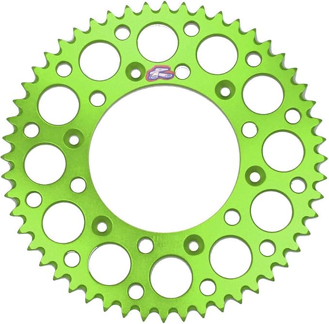 Renthal Rear Sprocket 50 Tooth Green - Fits: Suzuki RMZ250 2004-2006
