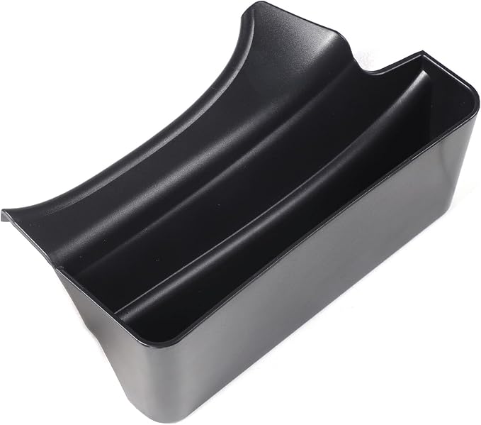 for Corvette C6 Storage Organizer Tray Center Console Side Hanging Storage Box Compatible with Corvette C6 2005-2013 ABS Shifter Tray Organizer Armrest Hanging Storage Box (Black)