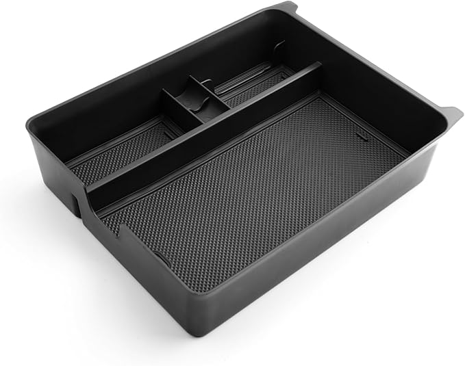 CDEFG 2023 2024 2025 Pilot Center Console Organizer Tray for 2023-2025 Honda Pilot Touring Sport EX-L Elite TrailSport LX Middle Console Storage Box 2024-2026 Ridgeline/ 2024-2026 Passport (Type B)