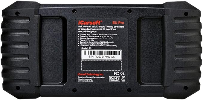 iCarsoft OBD II Diagnostic Tool EU Pro