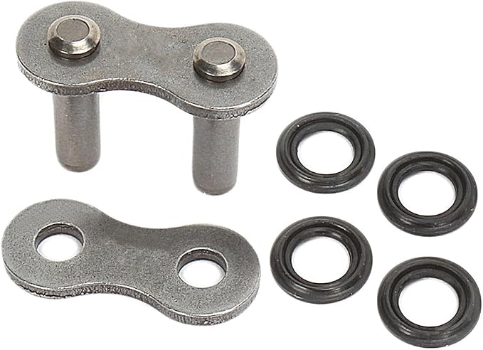 JT Chain JTC530X1RRL (530 Series) Black Steel X-Ring Rivet Type Connecting Link