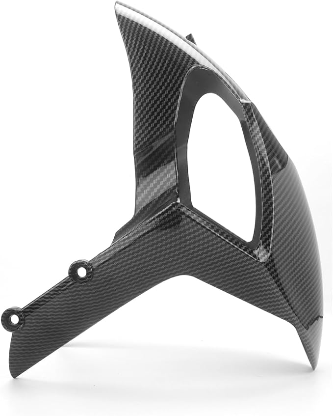 Motorcycle Front Fender, for Ducati MONSTER 696 795 796 M1200 S4R M1100 1100 EVO, Mudguard Protector Splash Guard Fit Fairings Kit Parts (Carbon Fibre Texture)