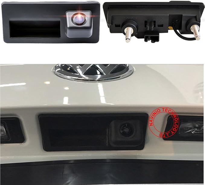 HD 170° Rear View Reversing Backup Camera Parking Aids System Compatible with Audi A3 A4 A4L S4 A5 S5 Q3 Q5 A6 A7 A6L A8L S6 S7 RS5/Golf/Tiguan/Touareg/Sharan/Passat/Skoda/Porsche/Cayenne 958/Jetta