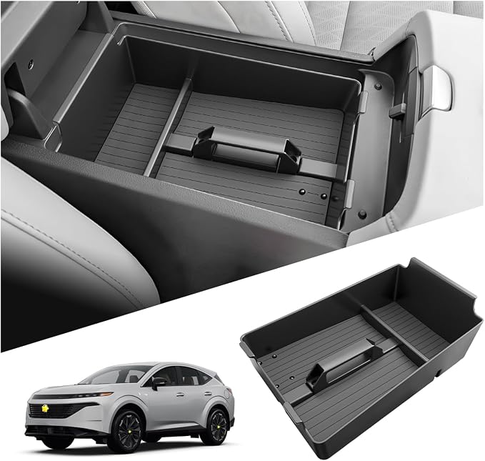 SKTU for 2025 2026 Nissan Murano Center Console Organizer for 2025 2026 Nissan Murano (SV/SL/Platinum) Console Tray Nissan Murano 2025 2026 Accessories ABS Durable Insert Console Organizer