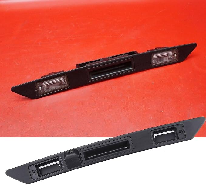 Vehicle HD Car Rear View Camera Trunk Handle with Night Vision Backup Parking Camera Replacement for Audi A3 A4/S5 A6/S6 Q7 RS3 S3 RS6 S6 A6 A6L Plus RS Variants Kombi(No.LS8001C)