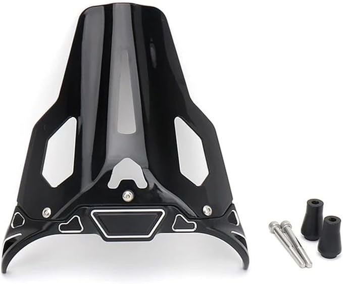 New Motorcycle Windshield Fits for Sportster S / Sportster S RH1250S 2021 2022 2023 Motorcycle Sports Oriented Black PC Windscreen Fairing Wind Deflector Wind Screen