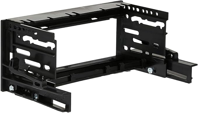 Scosche GM1483B Single DIN Dash Kit Compatible with Select 1995-05 Cadillac, Chevrolet and GMC Full Size Trucks - Car Stereo Radio Install Kit - Single DIN Radios Only - See Fit Guide in Images
