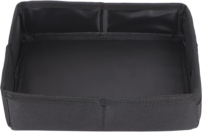 Aunginsy 1PCS Front Row Under Seat Storage Bag Compatible with Toyota Tundra 2022-2025 2026, Car Driver or Passenger Underseat Hidden Organizer Tray Storage Bag Tool Box with Handle Accessories