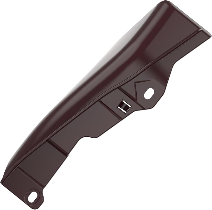 Color - Matched Mid Frame Air Deflectors Heat Shield, Perfectly Fit for Harley Touring Models 2009-2026 Billiard Burgundy