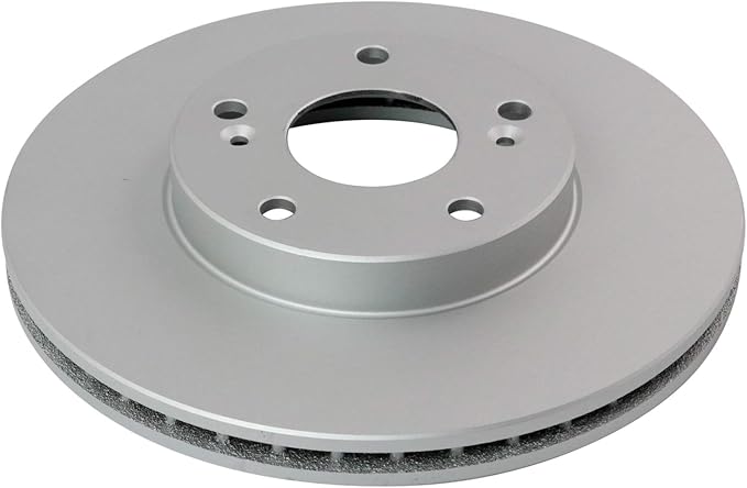 TRQ Front Brake Rotor Set G Coated Vented Compatible with 2013-2015 Acura ILX 1998-2017 Honda Accord 2006-2017 Civic 2016 CR-Z 2003-2011 Element 2013-2014 Fit