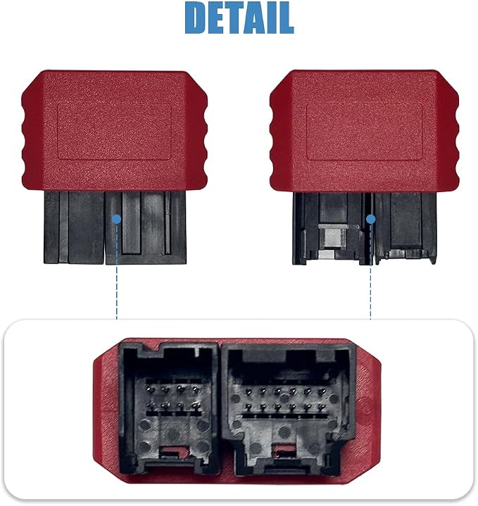 SGW Bypass Dongle 8 12 Pin, Fit for 2018+ FCA Vehicles Security Gateway Bypass Module, Compatible for RAM for Chrysler for JEEP for Dodge for Fiat for Alfa Romeo for Maserati for Lancia 2018 and Newer