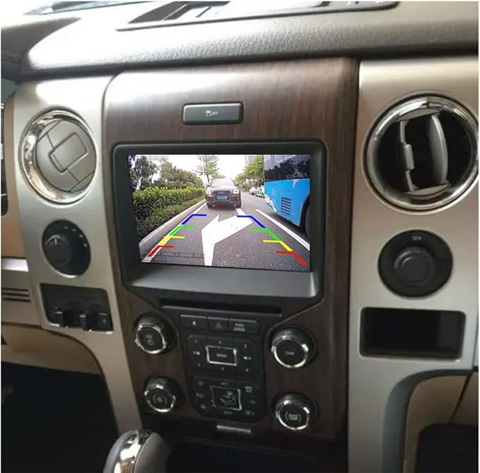 Aftermarket Emblem Backup Camera for F150 (2004-2014)/F250 F350 F450(2009-2014) Flex(2009-2012) Ranger 2012 CVBS | AHD Dual Signal HD Night Vision Waterproof 170° Wide Viewing(RCA Connector)
