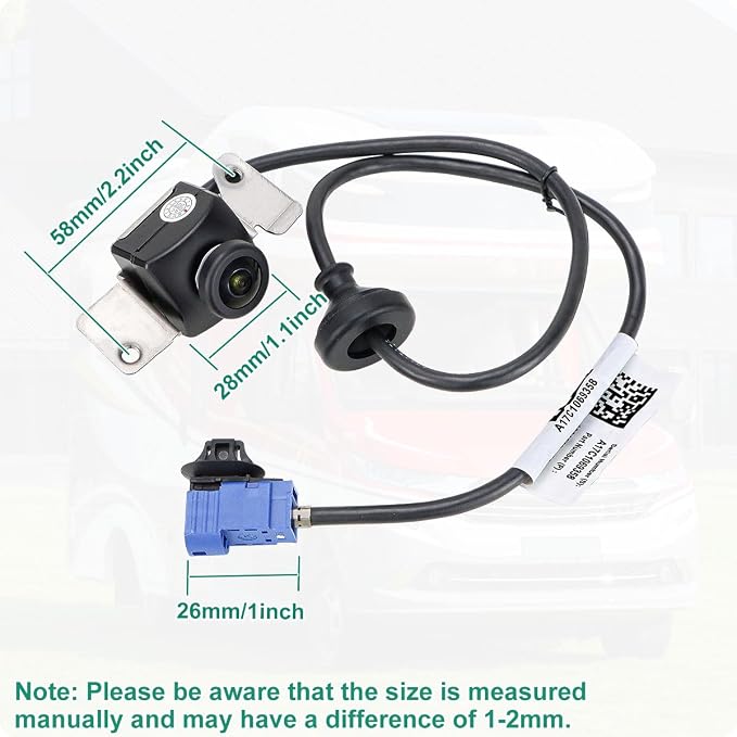 1061269-00-C Rear View Camera Replacement for Tesla Model S 2017-2023 & Tesla Model X 2017-2023, OE Backup Cam Replaces 106126900C, 1061269-00-D, 106126900D by GreenYi