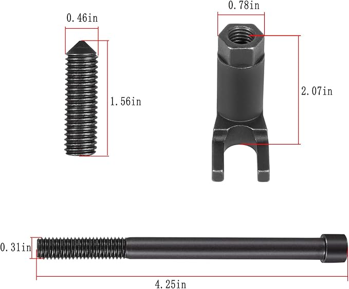 Fuel Injector Socket Set and Injector Removal Tool (3418) Fit for Ford Powerstroke Diesel 6.7L 2011-2018 F-250 F-350 F-450 F-550