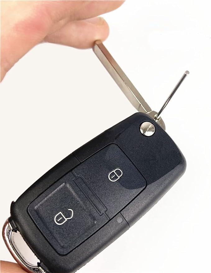 Car Key Remote Pin Blade Pin Removal Tool Set w/Car Flip-Key Pin Folding Remote Quick Remover Installation Repair Tool